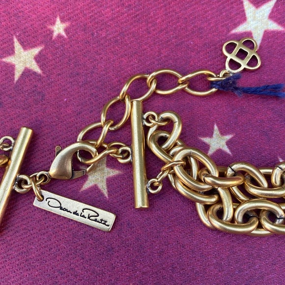 Oscar de la Renta Necklace, earrings and bracelet set - Picture 8 of 16